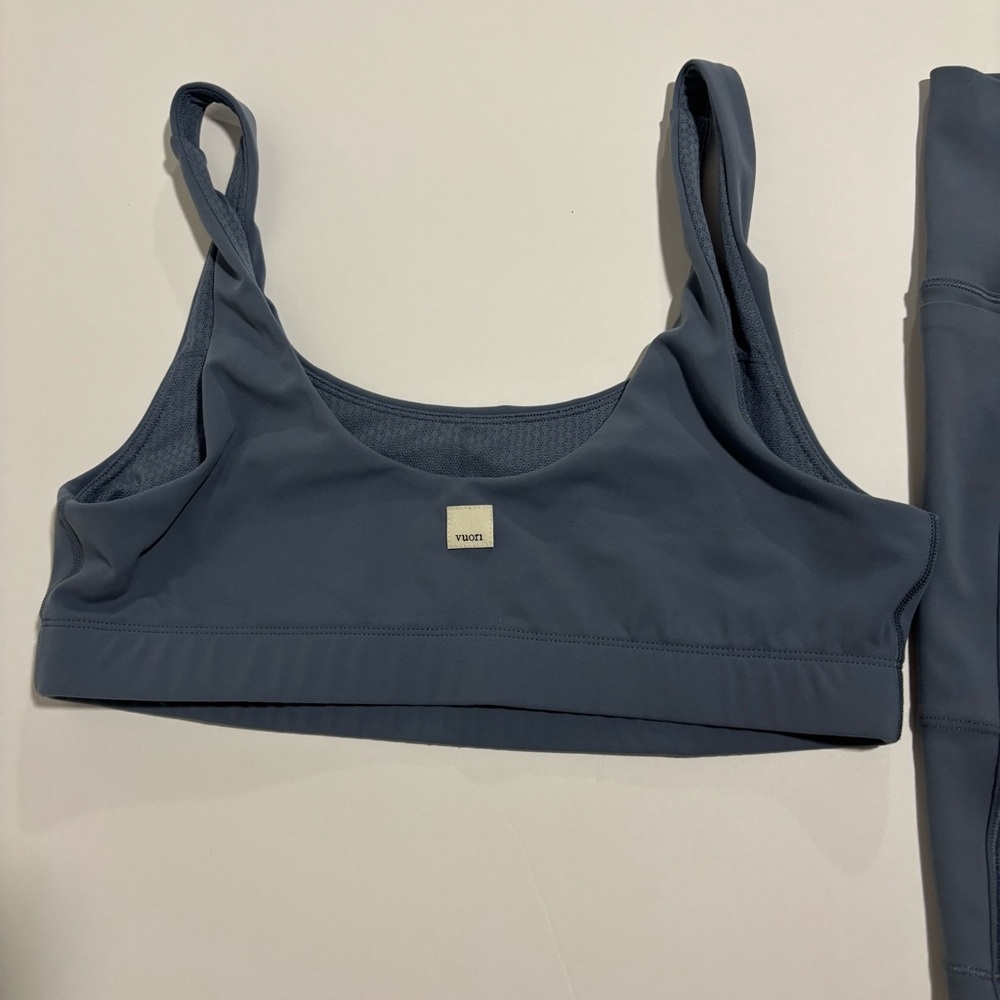 Vuori Blue Bra and Shorts Set - Picture 4 of 11